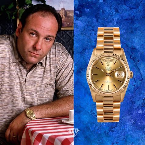 tony sopranos rolex|tony soprano gold watch.